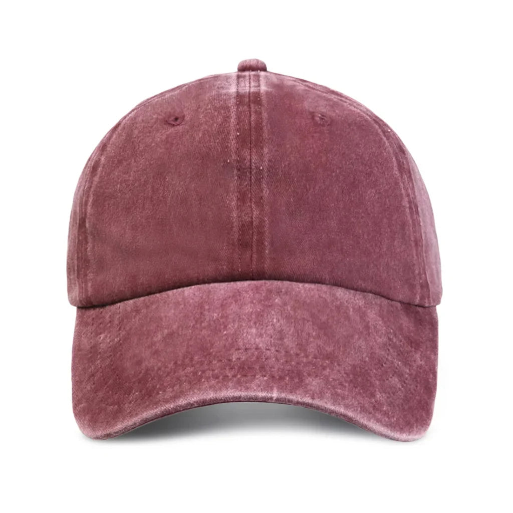 WINE RED VINTAGE CAP