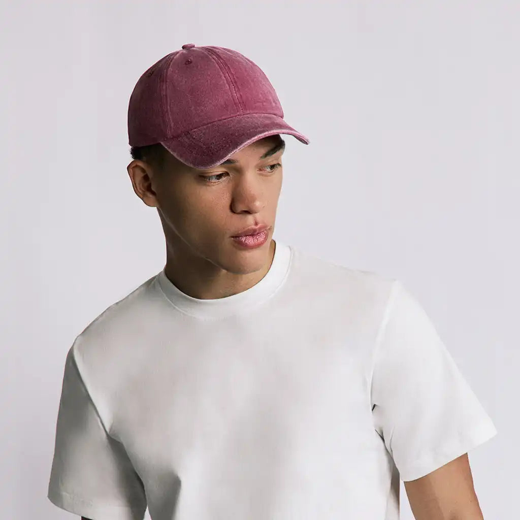 WINE RED VINTAGE CAP